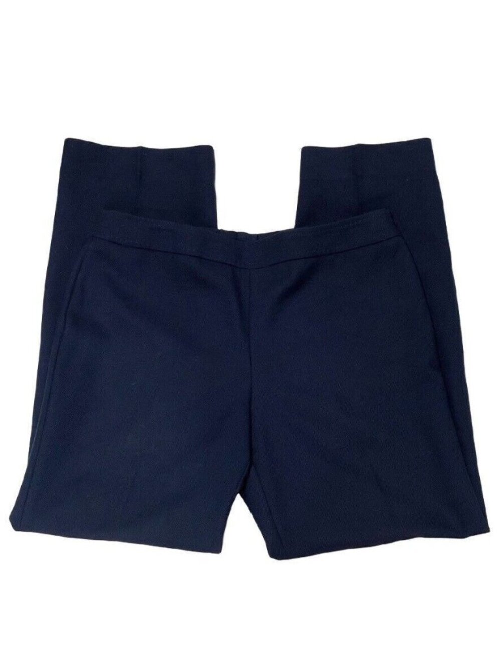 Escada Womens Navy Wool Dress Pants Size 40 / US 10 Exclusive For Neiman Marcus